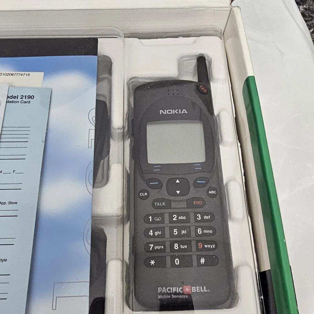 Vintage Nokia Mobile PCS Phone - Black #183